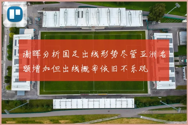 谢晖分析国足出线形势尽管亚洲名额增加但出线概率依旧不乐观